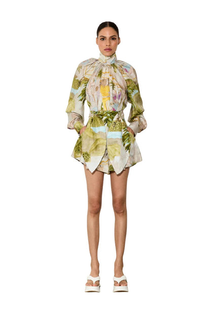 Joyce Top in Poolside