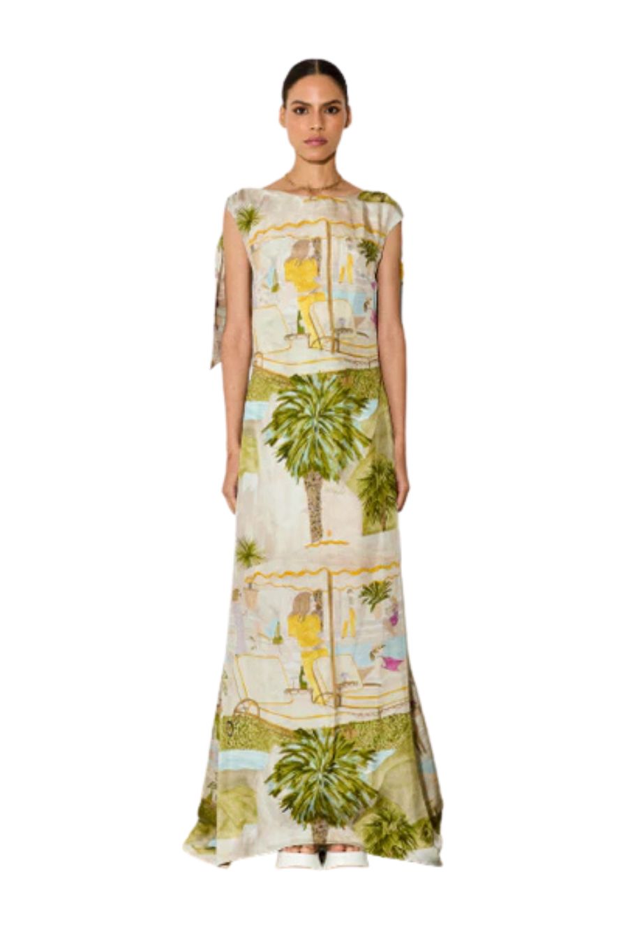 Nelda Dress in Poolside