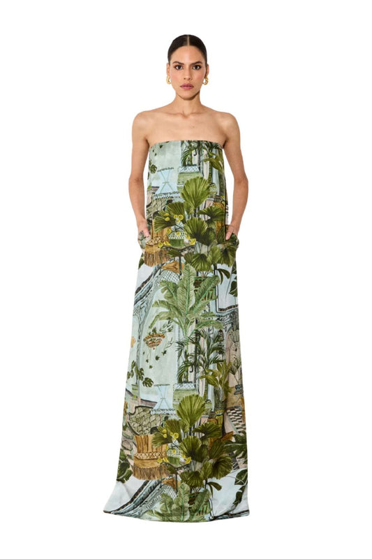 Filmena Dress in Isla Mezzanine