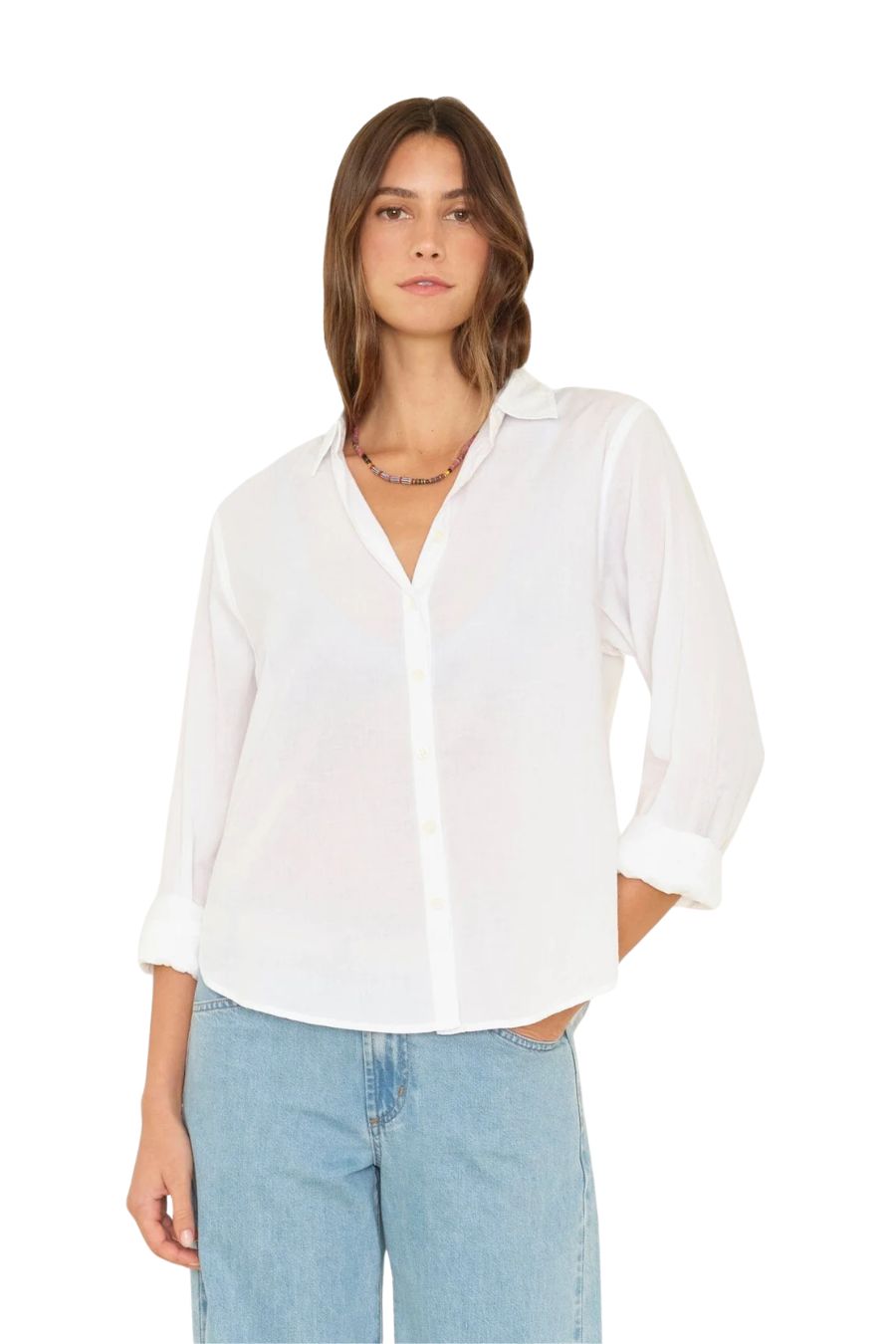 Bowie Shirt in White