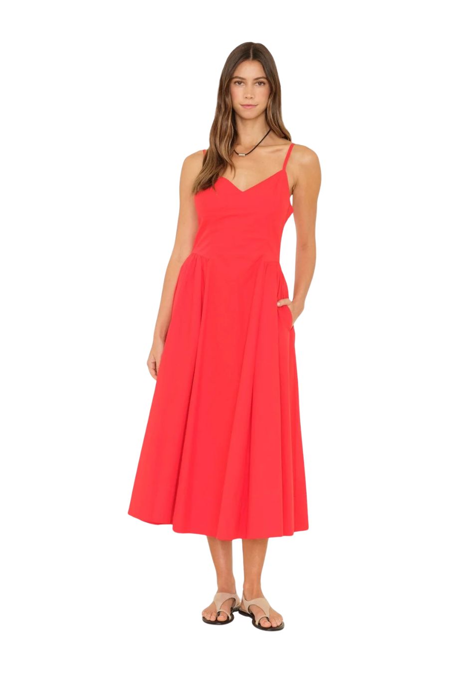 xirena red dress Blushwood Lennox Dress Small / Blushwood