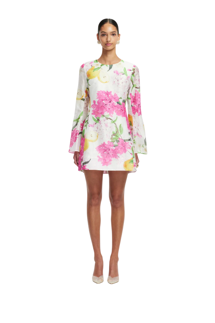 Suzanne Bell Sleeve Mini Dress