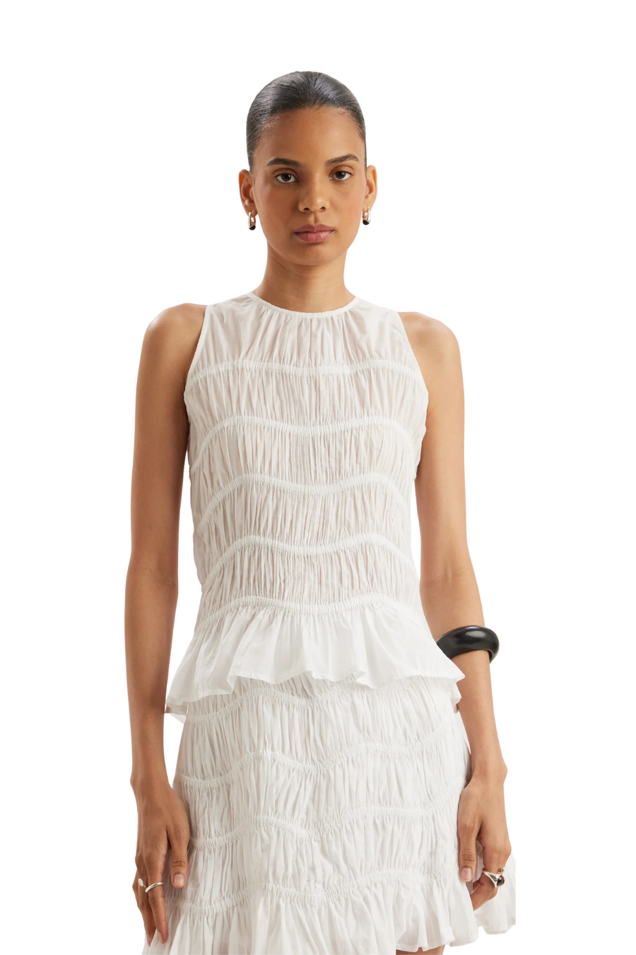 Josette Top in White