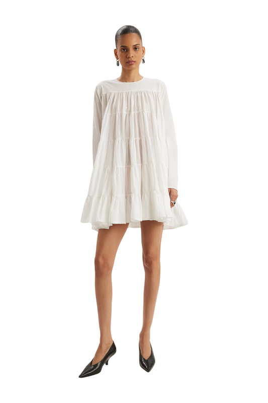 Soliman Dress in White