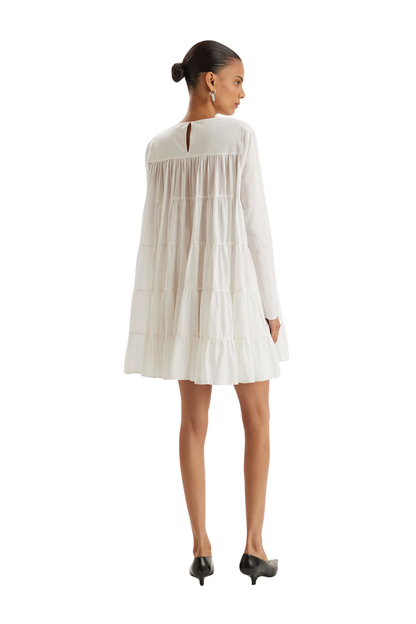 Soliman Dress in White