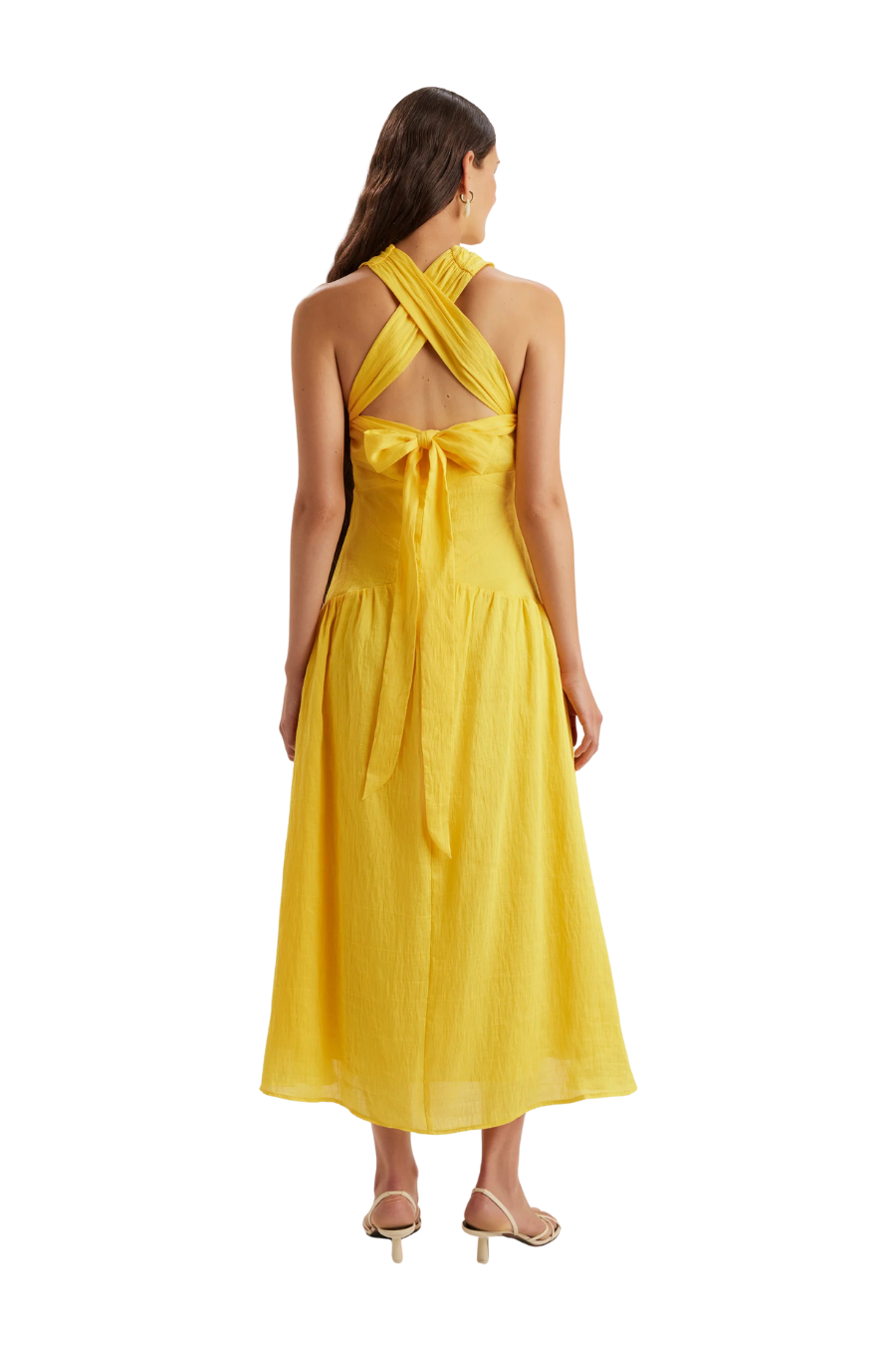 Zadie Dress in Lemon