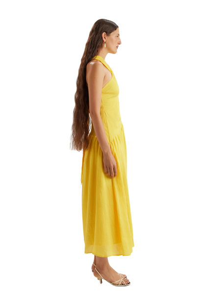 Zadie Dress in Lemon