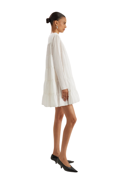 Soliman Dress in White