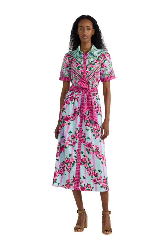 Vivienne Dress in Bellis Ornamental