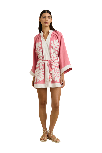 Lumi Dress in Flora Pink