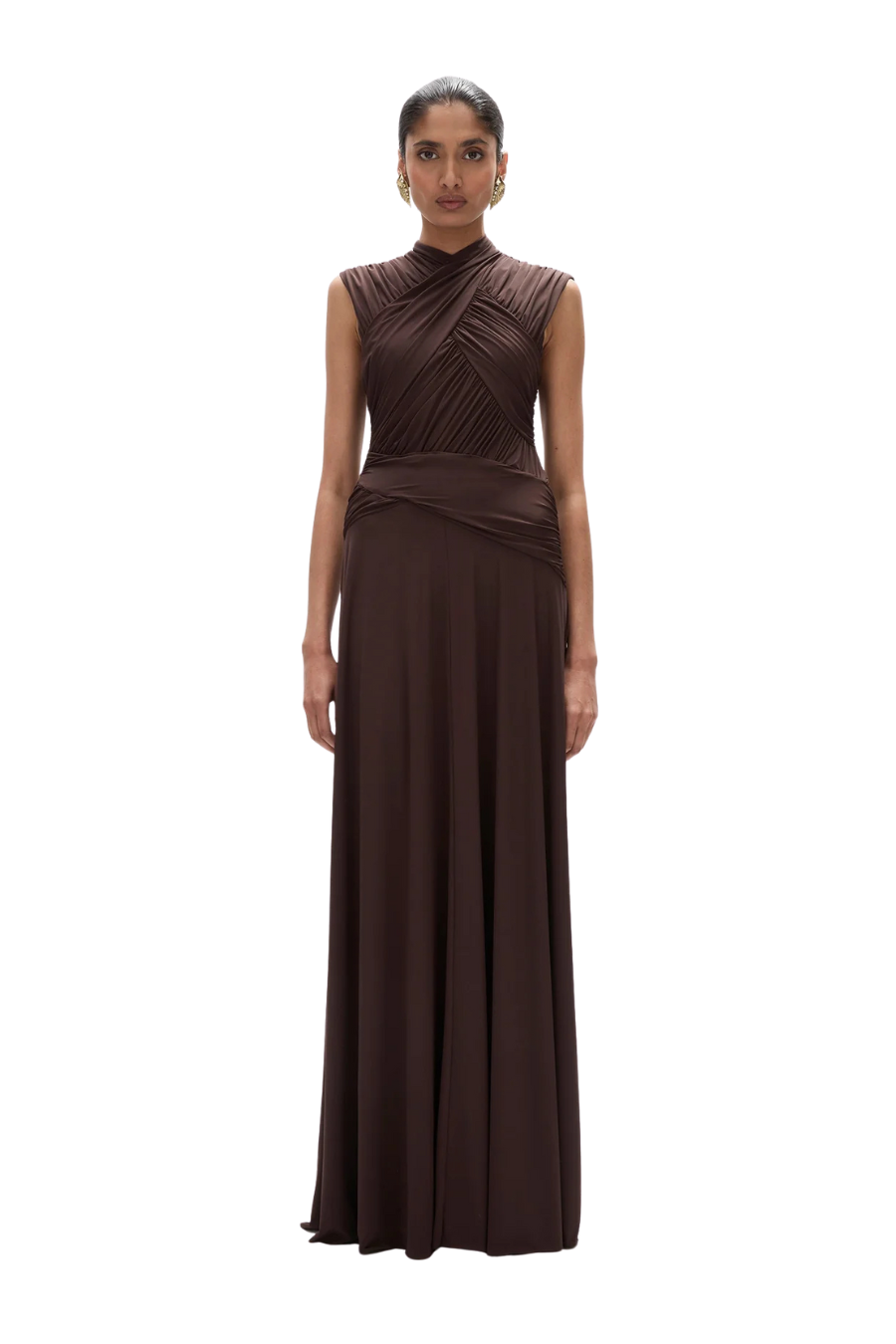 Juniper Gown in Chocolate