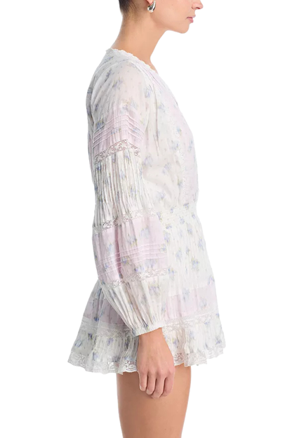 Winfrey Dress in Lilac Vanilla