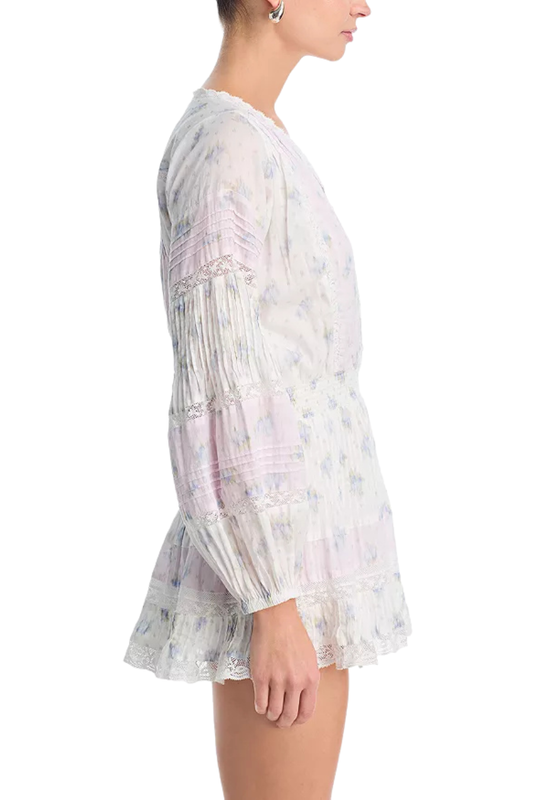 Winfrey Dress in Lilac Vanilla