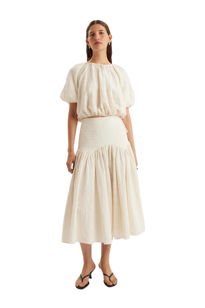 Maree Skirt in Cream