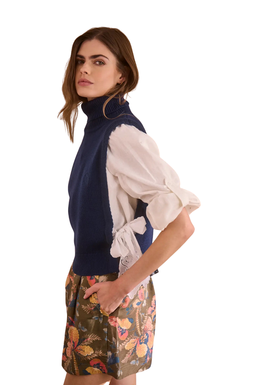 Lizzie Sweater in Navy