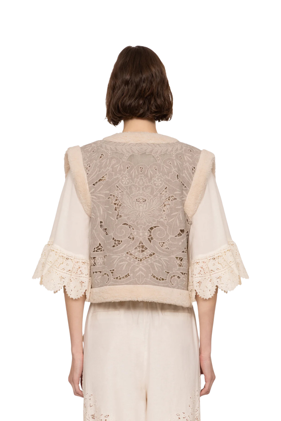 Ceci Vest in Oatmeal