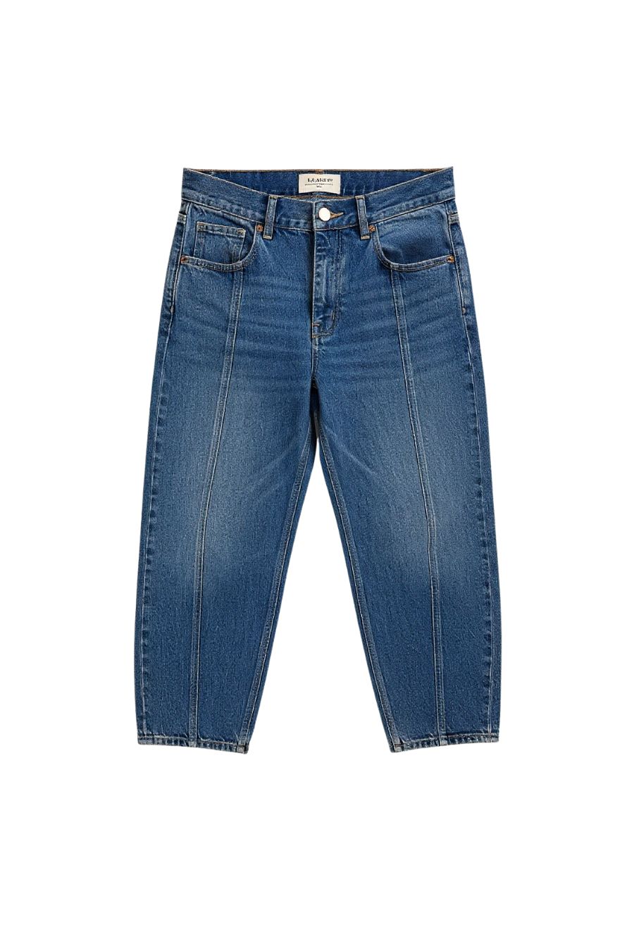 Marilyn Mid-Rise Barrel Jean in Max