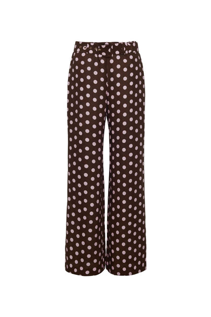 Mayflower Pants in Joelle Dot Brown