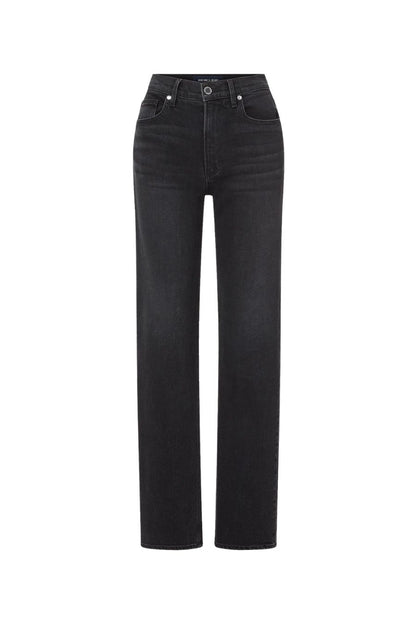Leah Straight-Leg Jean in Washed Onyx