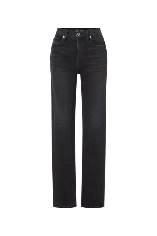 Leah Straight-Leg Jean in Washed Onyx