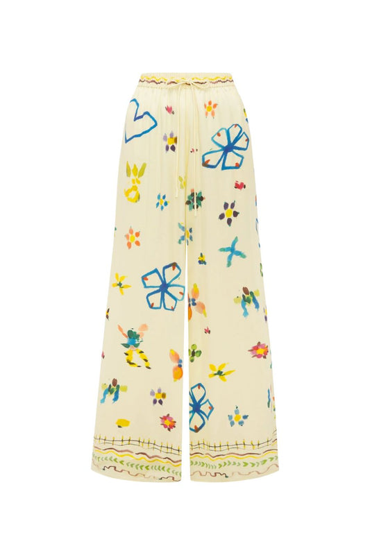 Sidi Silk Palazzo Silk Pant