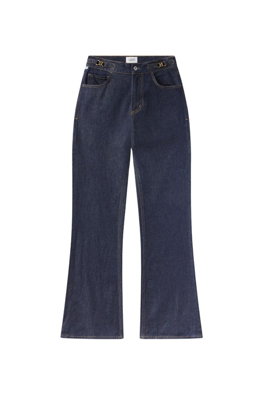 Kimberly Flare With Horsebit in Helia