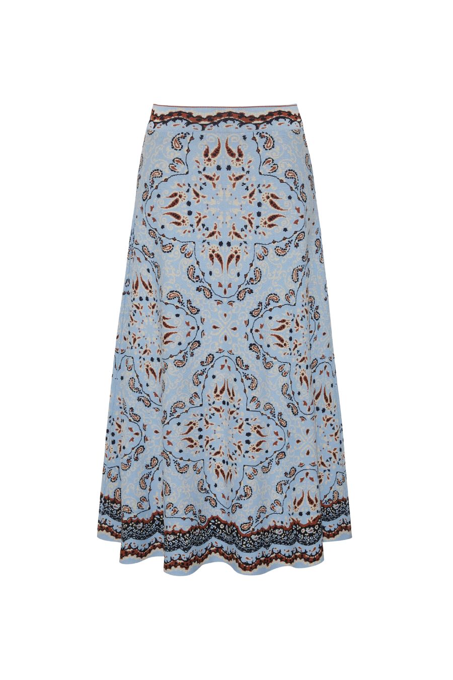 Sandrine Skirt in Paisley Scarf