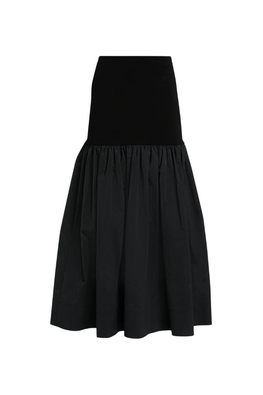 Cami Skirt in Black/Navy