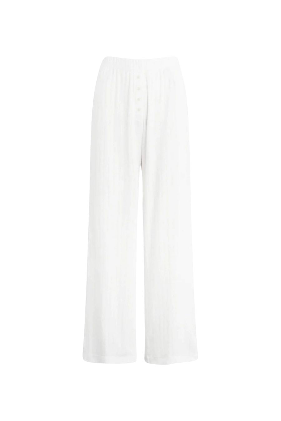 Pointelle Boxer Pant in White