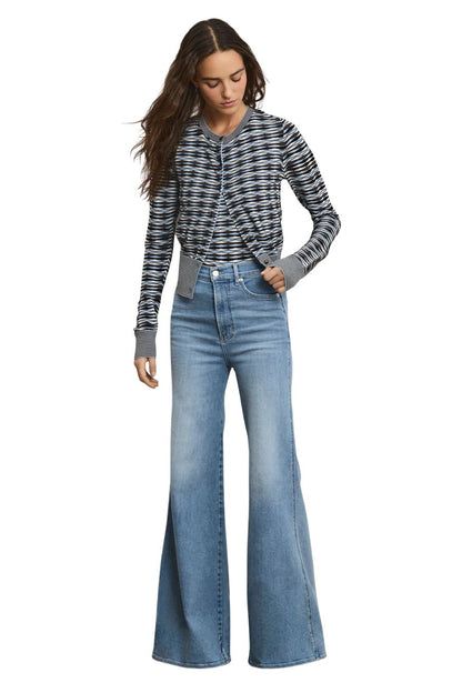 Jesse Ultra-Flare Jean in Big Splash