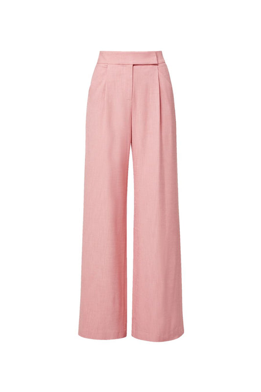 Marbeau Wide-Leg Pant in Petal