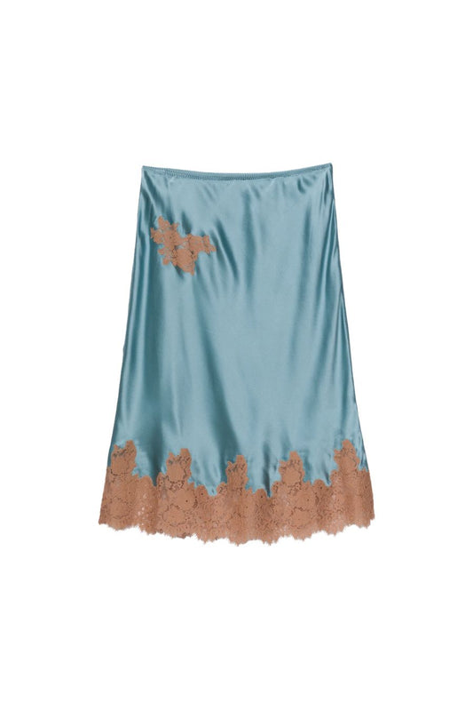 Elowette Skirt in Deep Aquamarine