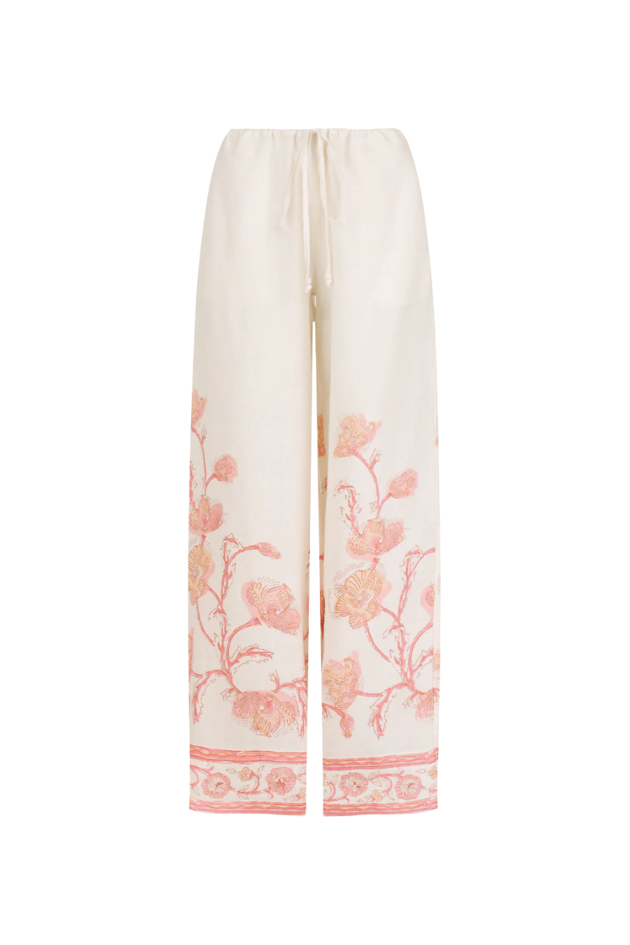 Florentine Pant in Hibiscus Bloom Pink