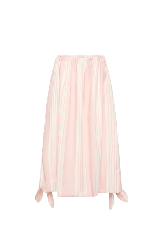 Rosie Skirt in Pink Stripe