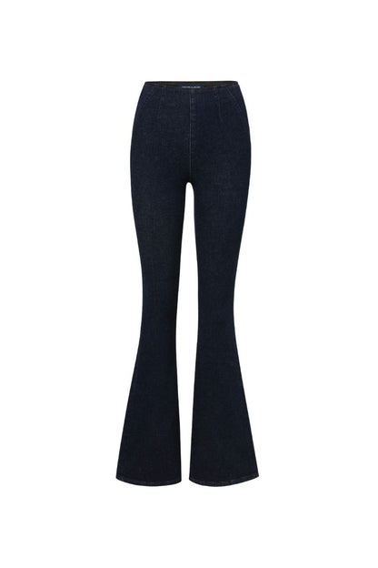Beverly Off-Duty Skinny-Flare Jean in Oxford