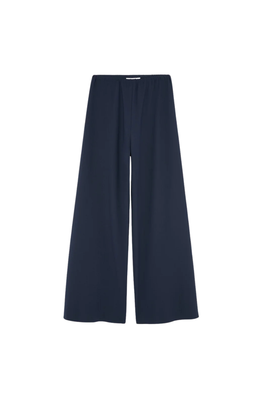 Cotton Poplin Colby Pant in Navy
