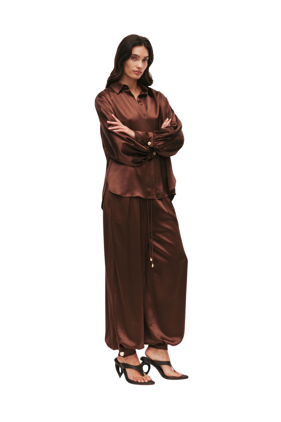 Siren Pant in Dark Chocolate