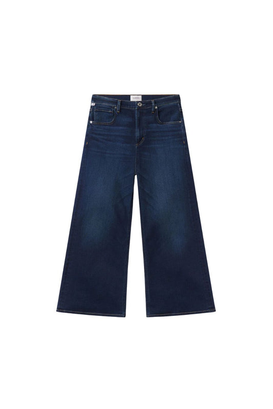 Lyra Wide Leg Crop Clean Hem in Dakota