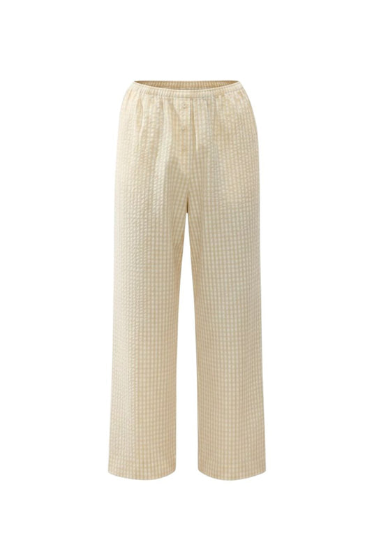 Paloma Pant in Butter Textured Gingham