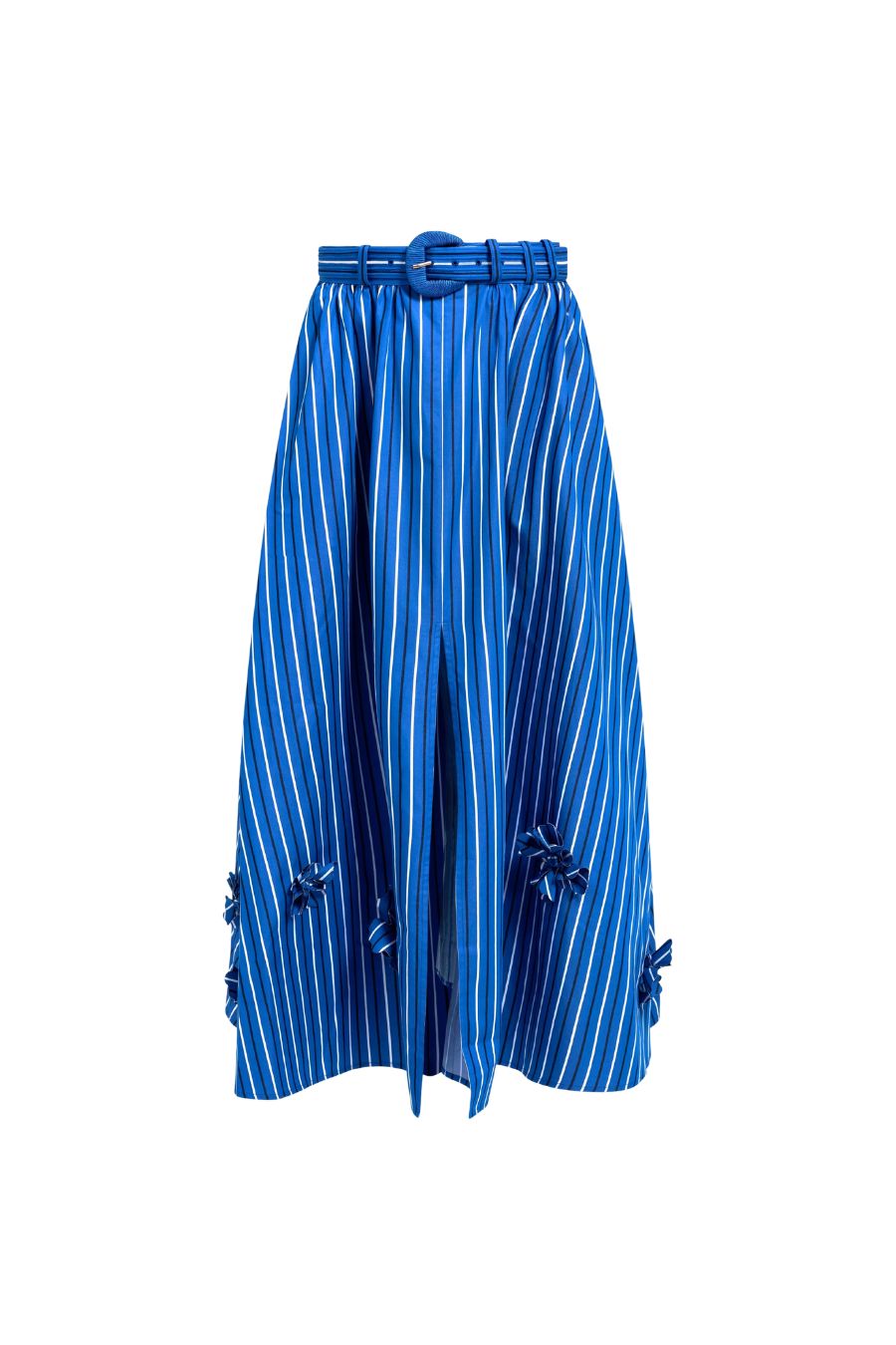 Judi Skirt in Azure Stripe