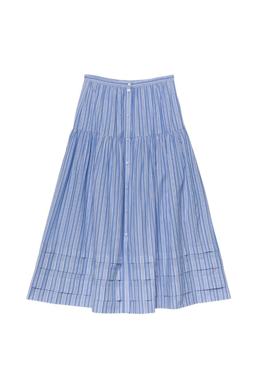 Marceline Skirt in Salerno Stripe