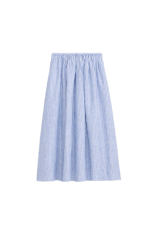 Sarah Skirt in Ocean/Ivory