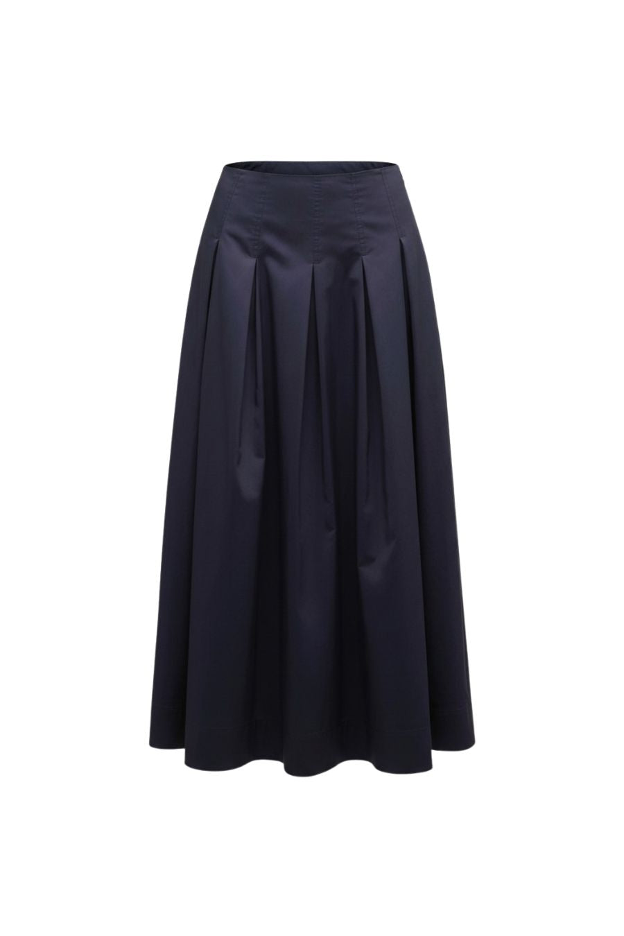 Elora Midi Skirt in Midnight