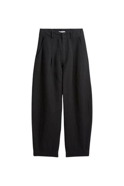 Bari Crop Trouser in Black