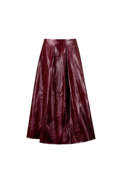 Atlyn Skirt in Oxblood