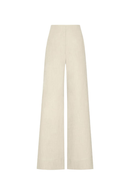 El Sol Pant in Ivory