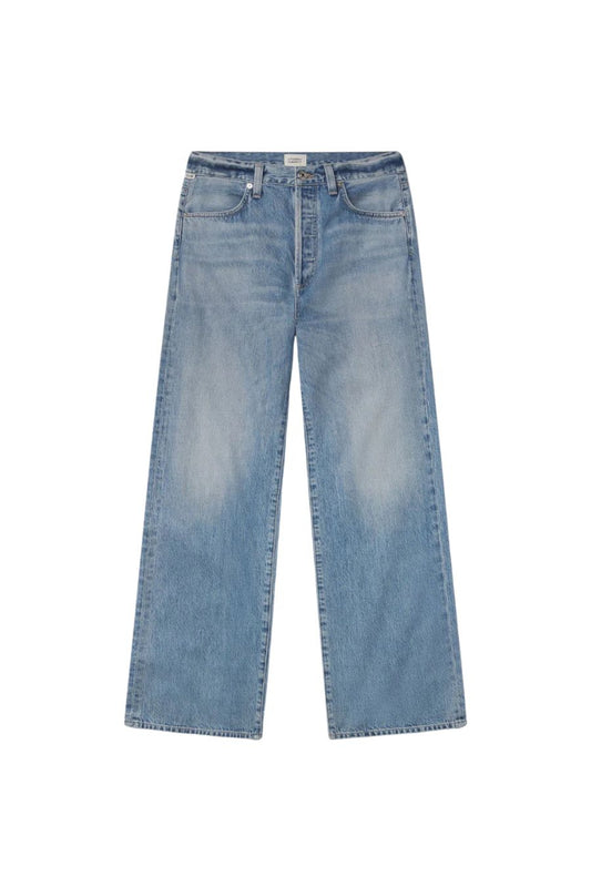 Annina High Rise Wide Leg 30" in Meuse