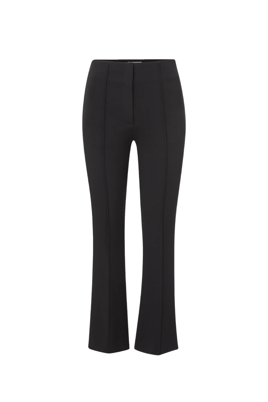Kean Slim-Leg Cropped Pant in Black