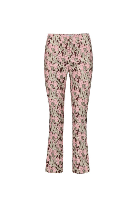 Arte Kick-Flare Pant in Raisin Multi