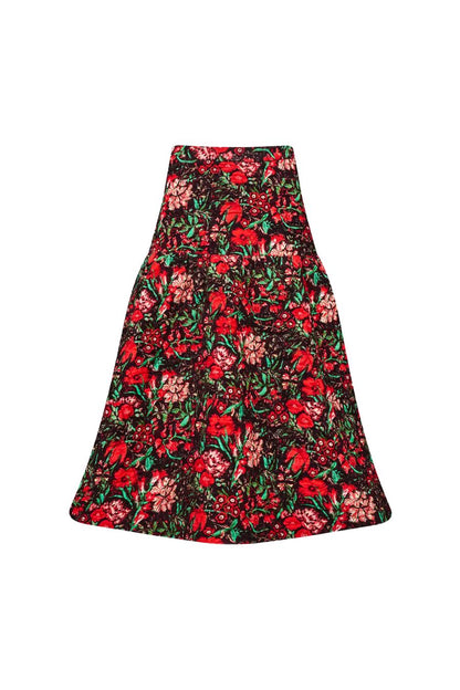Remy Skirt in Holiday Floral